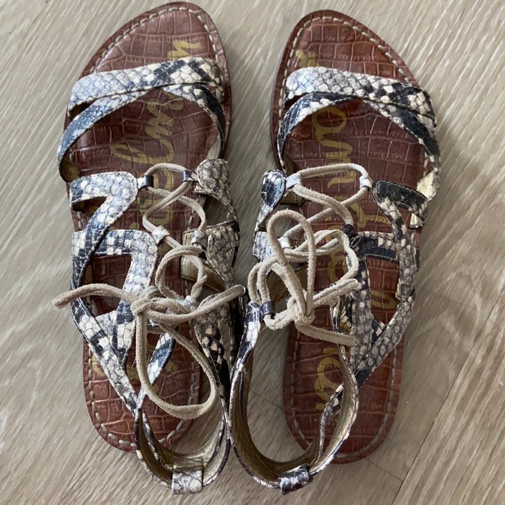 Sam Edelman Gemma Leather Gladiator Sandal